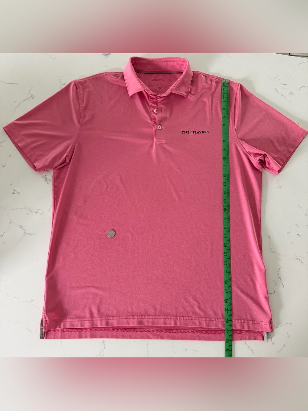 johnnie-O Pink The Players Polo Shirt
